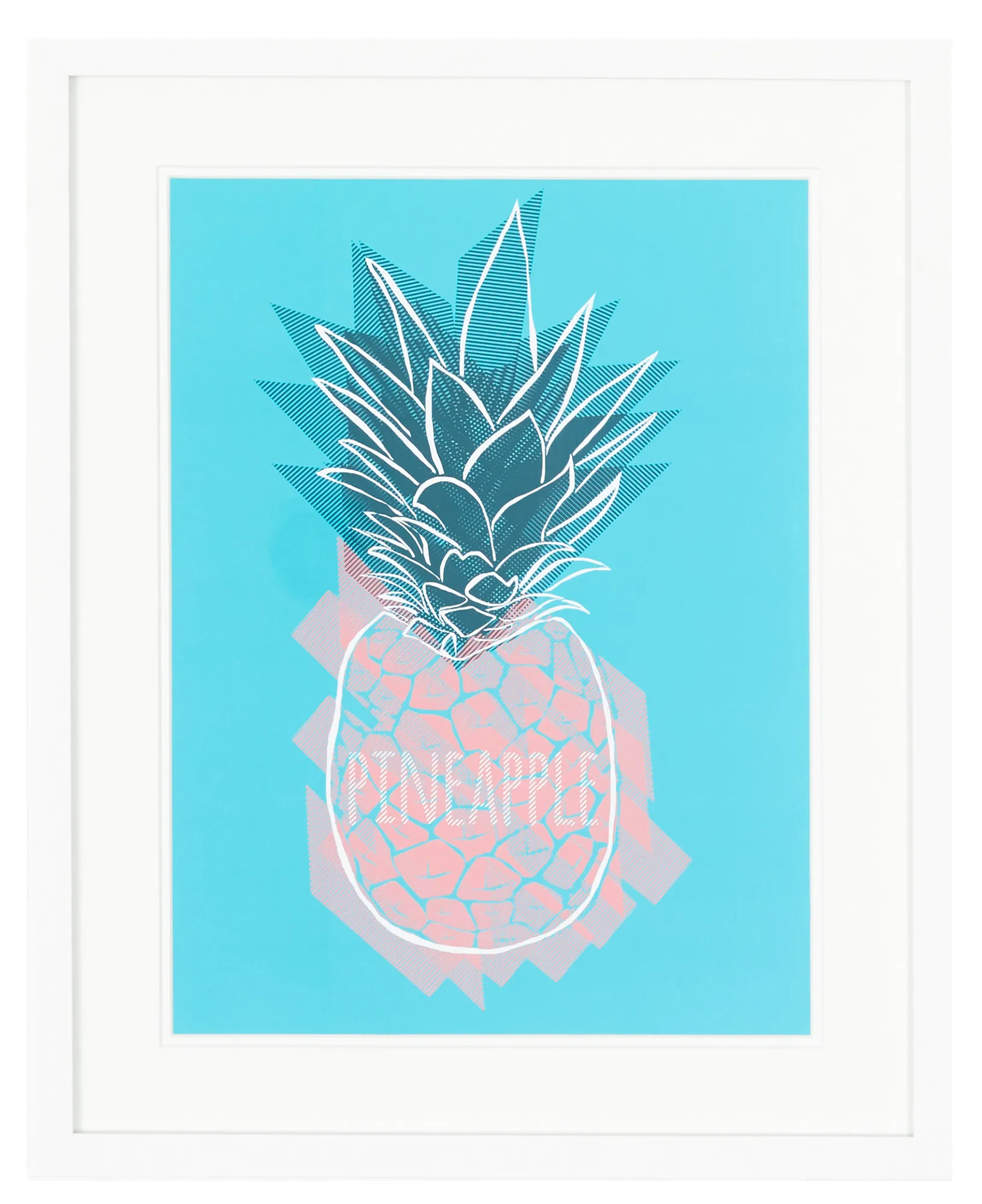 Piney Multicolored Framed Wall Art