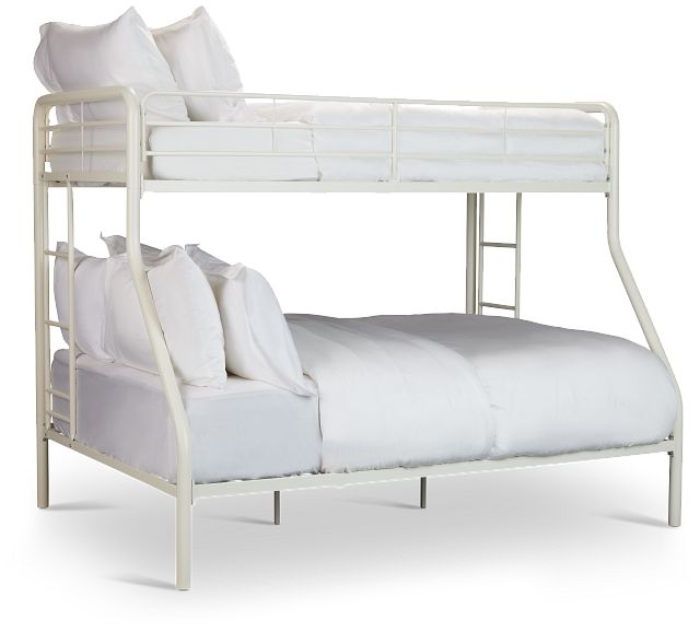 Rory White Metal Bunk Bed