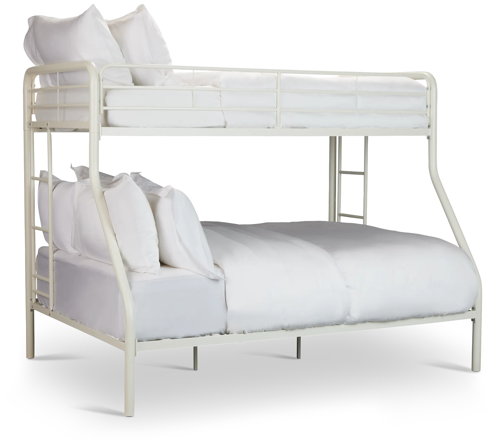 Rory White Metal Bunk Bed
