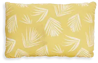 Shade Yellow Lumbar Indoor/outdoor Accent Pillow