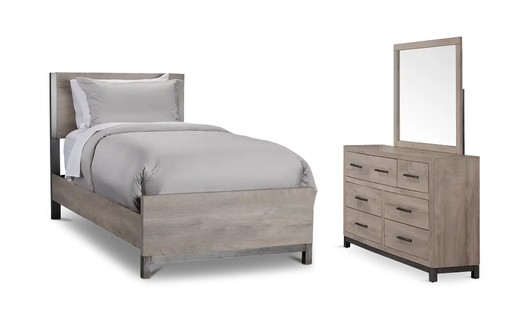 Evanston Gray Panel Bedroom Evanston Gray Panel Bedroom