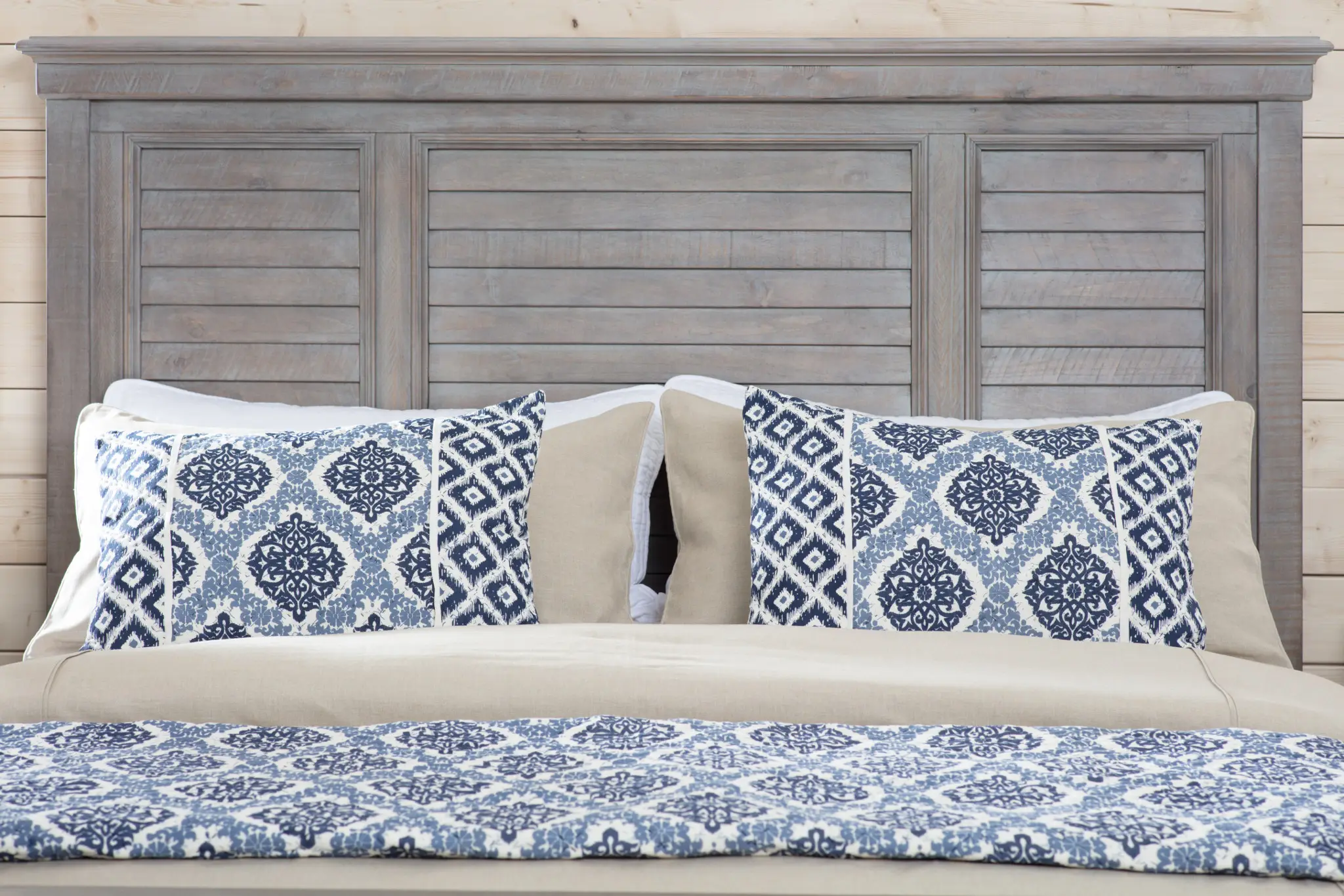 Sonoma Light Tone Panel Bed Sonoma Light Tone Panel Bed