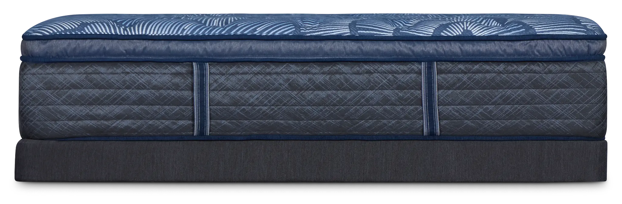 Serta Perfect Sleeper Cobalt Calm Plush Low-profile Mattress Set Serta Perfect Sleeper Cobalt Calm Plush Low-profile Mattress Set