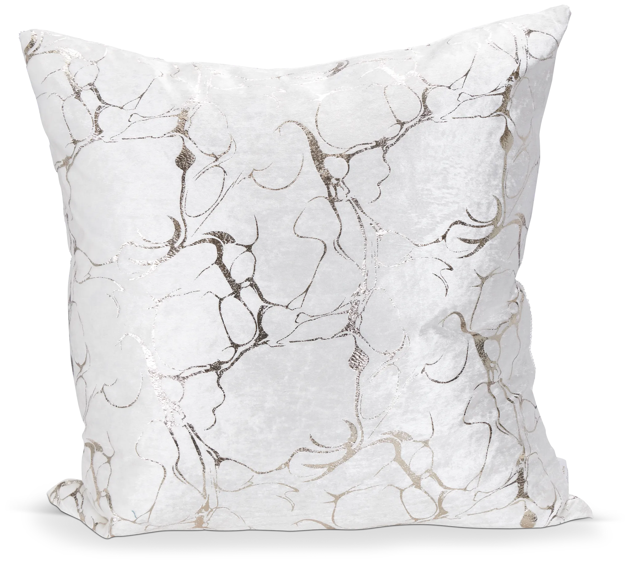 Logan Ivory 22" Square Accent Pillow
