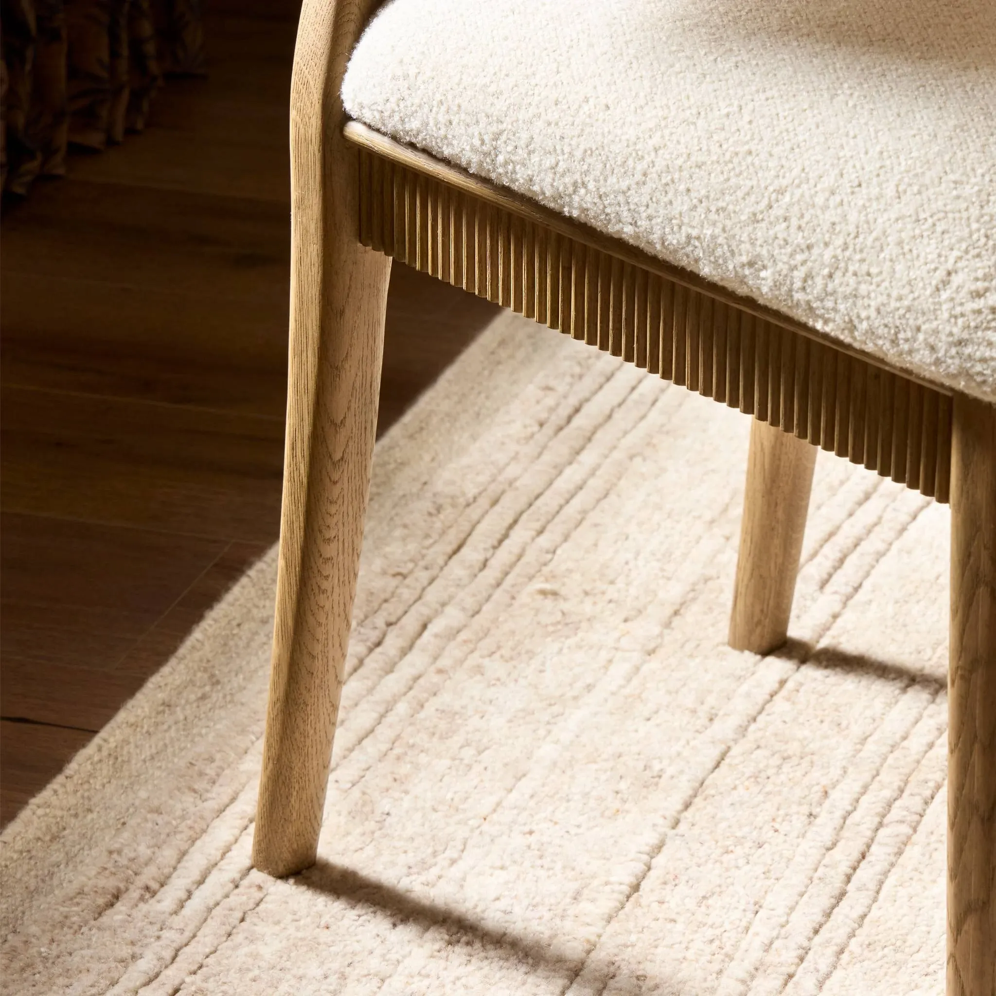Four Hands Brin Ivory Upholstered Side Chair