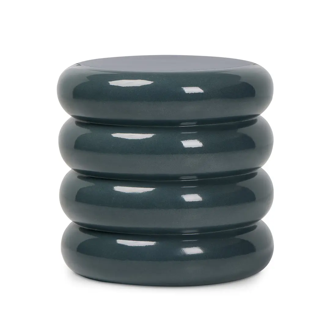 Four Hands West Dark Gray Concrete Round End Table Four Hands West Dark Gray Concrete Round End Table