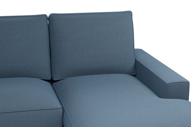 Edgewater Elite Blue Large Right Chaise Sectional