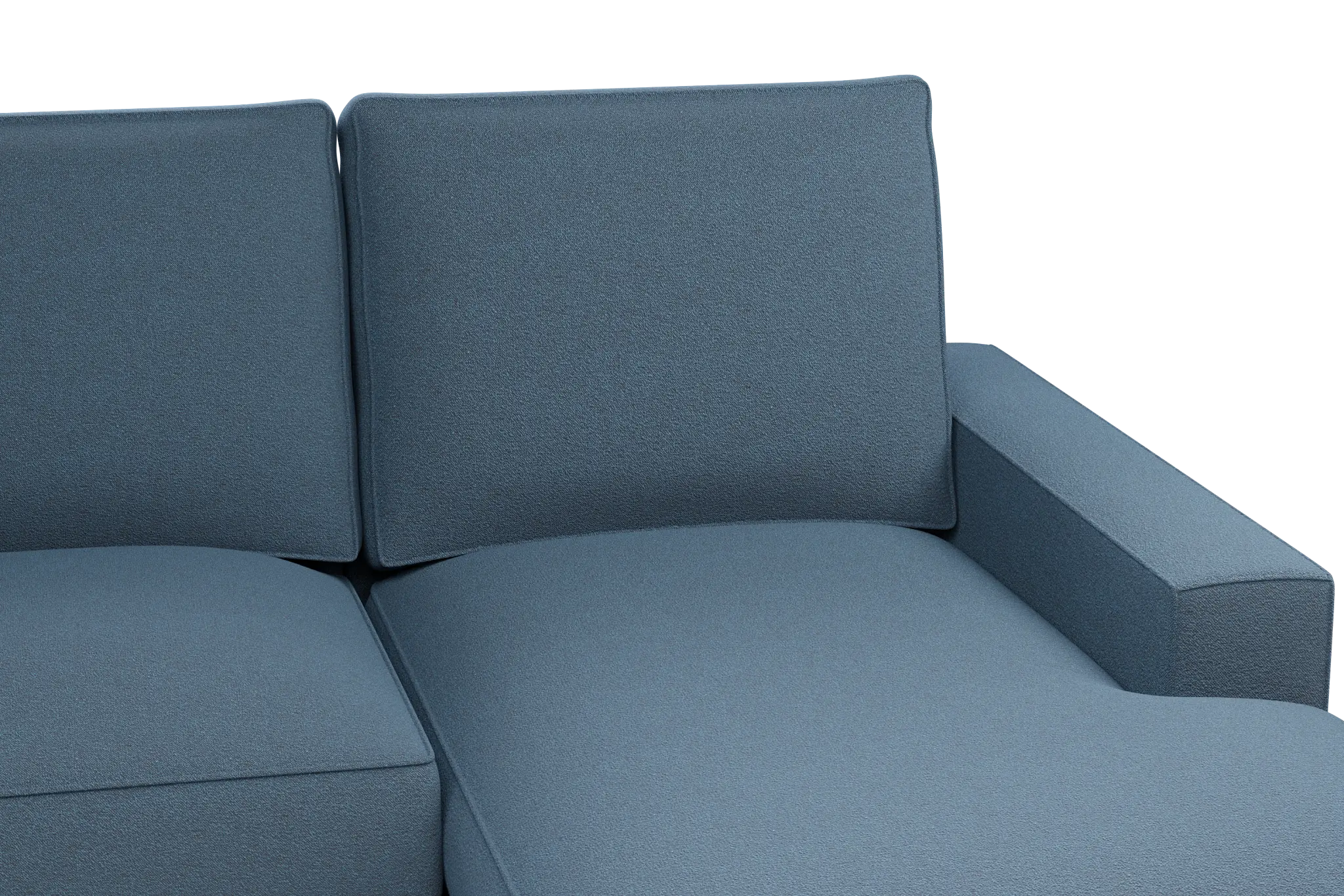 Edgewater Elite Blue Large Right Chaise Sectional Edgewater Elite Blue Large Right Chaise Sectional