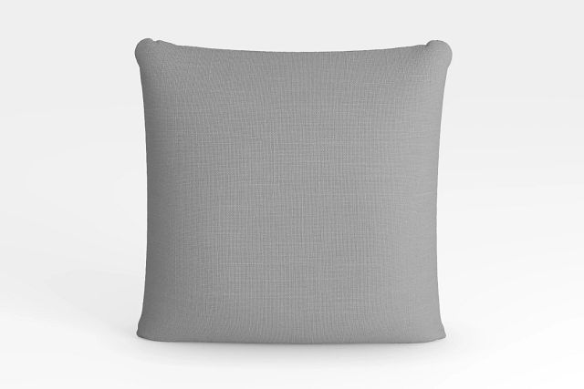 Haven Light Gray Fabric 20" Accent Pillow (1)