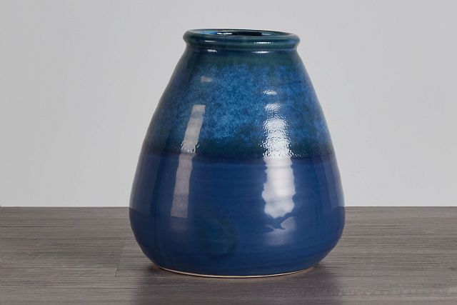 Remy Dark Blue Small Vase