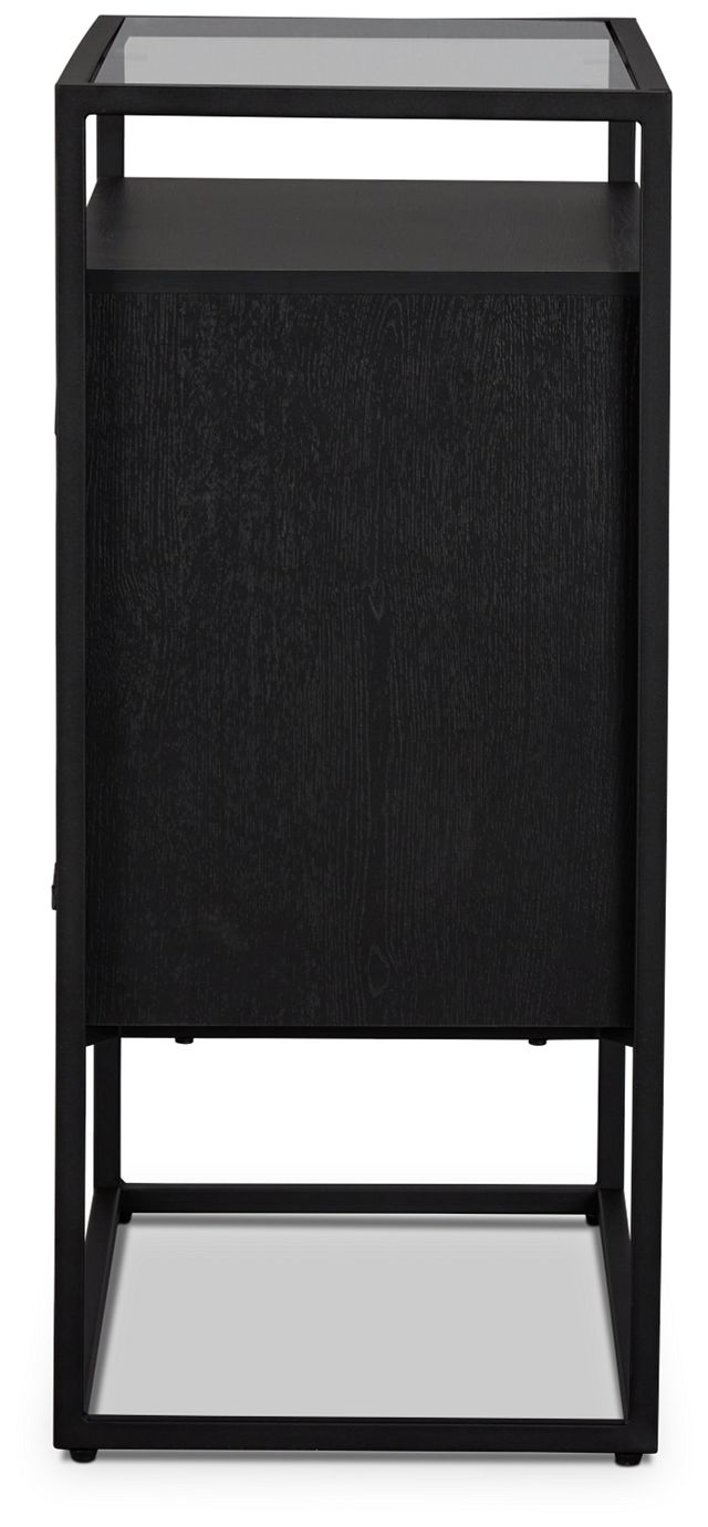 Dax Black Two-door Cabinet