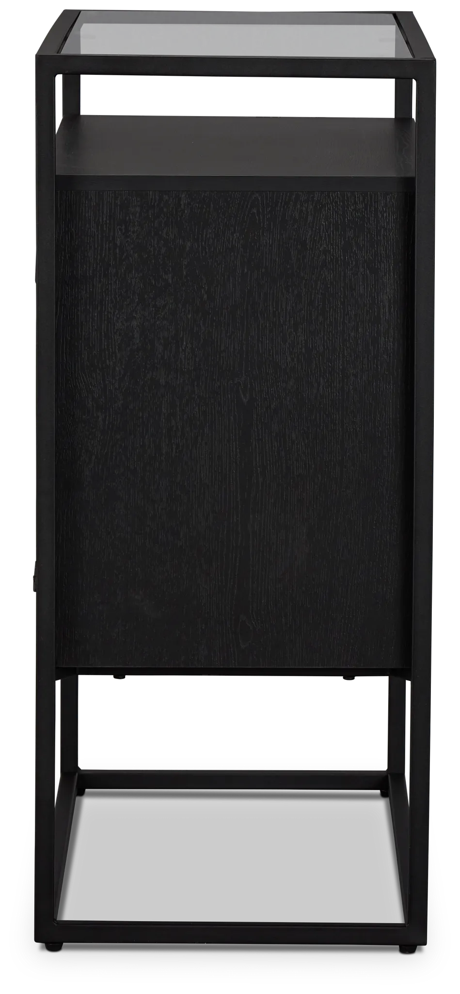 Dax Black Two-door Cabinet