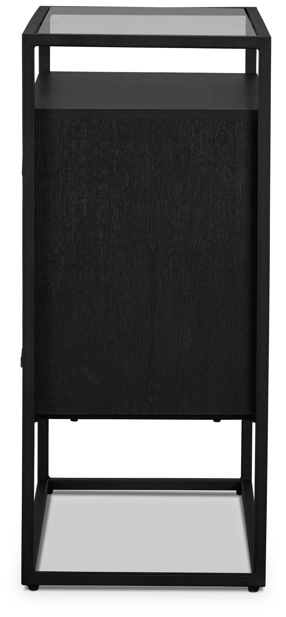 Dax Black Two-door Cabinet Dax Black Two-door Cabinet
