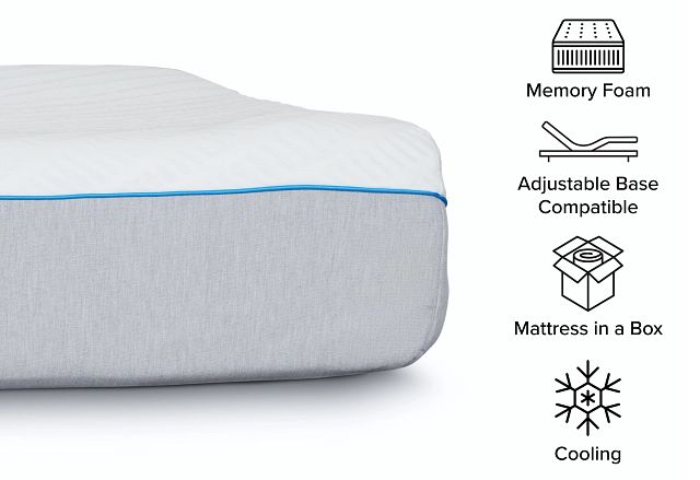 Rest & Renew Gel Cool Soft 12"2.0 Memory Foam Mattress