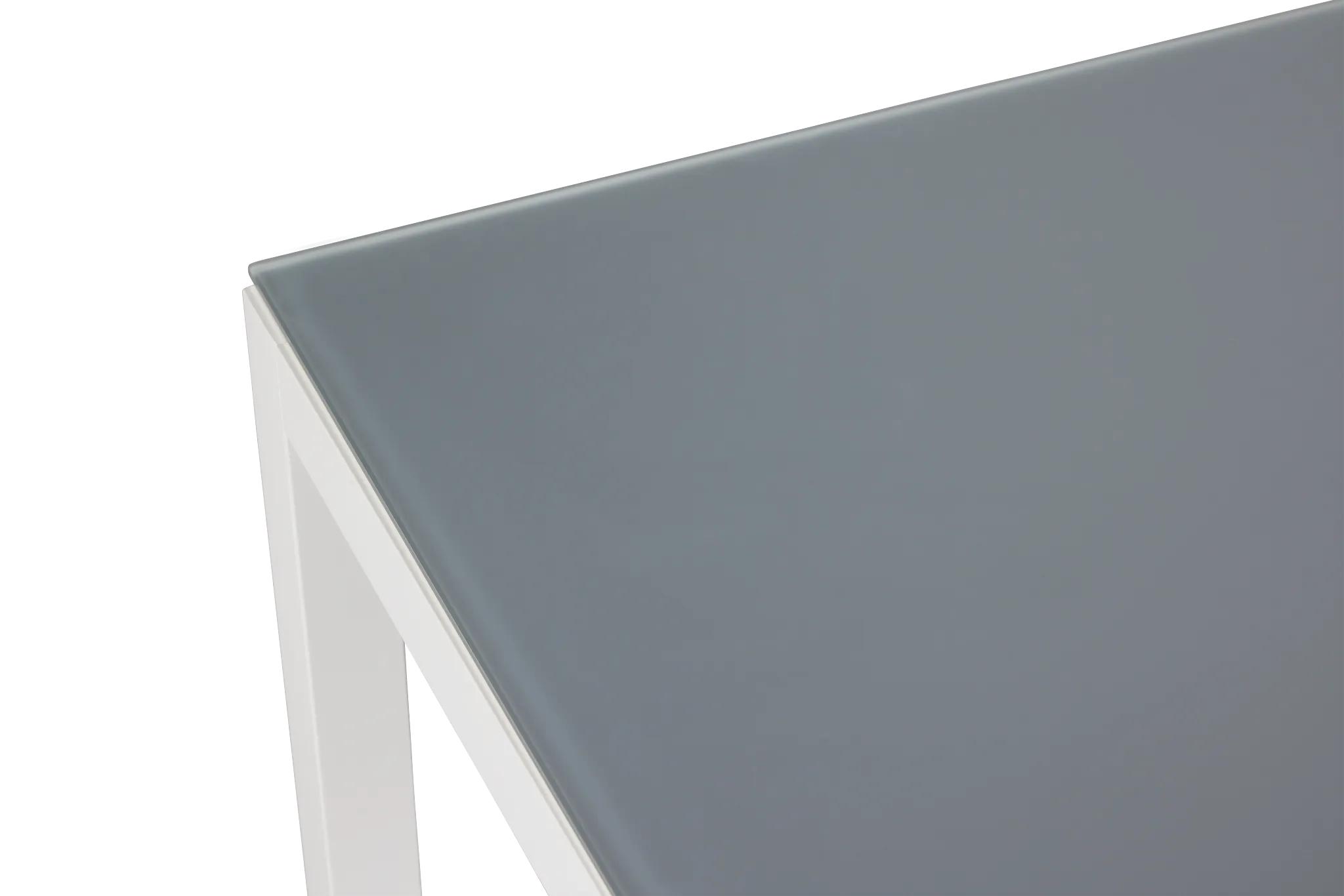 Lisbon Gray 86" Rectangular Table