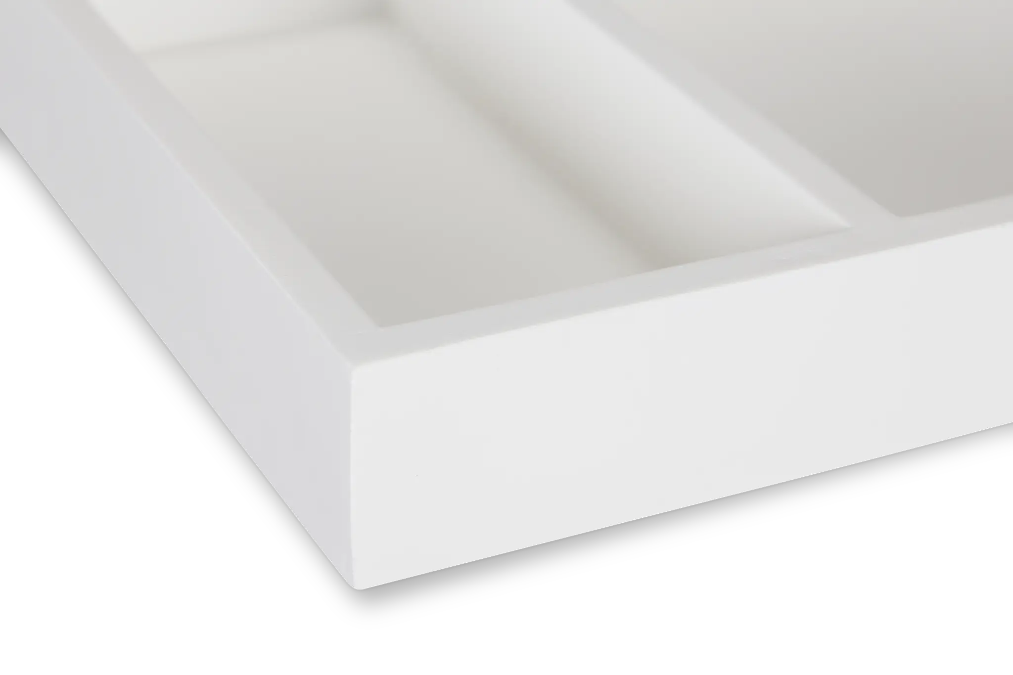 Ramble White Wood Tray Ramble White Wood Tray