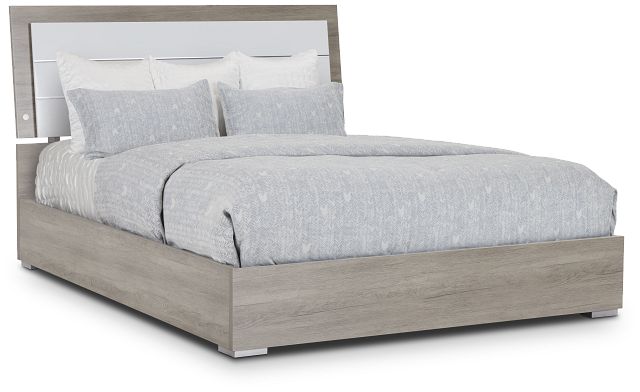 Mirabella Two-tone Panel Bed (1)