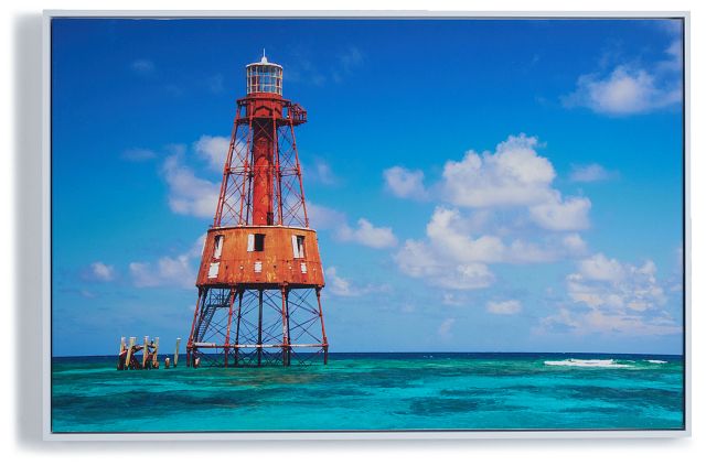 Lighthouse Framed Canvas Wall Art