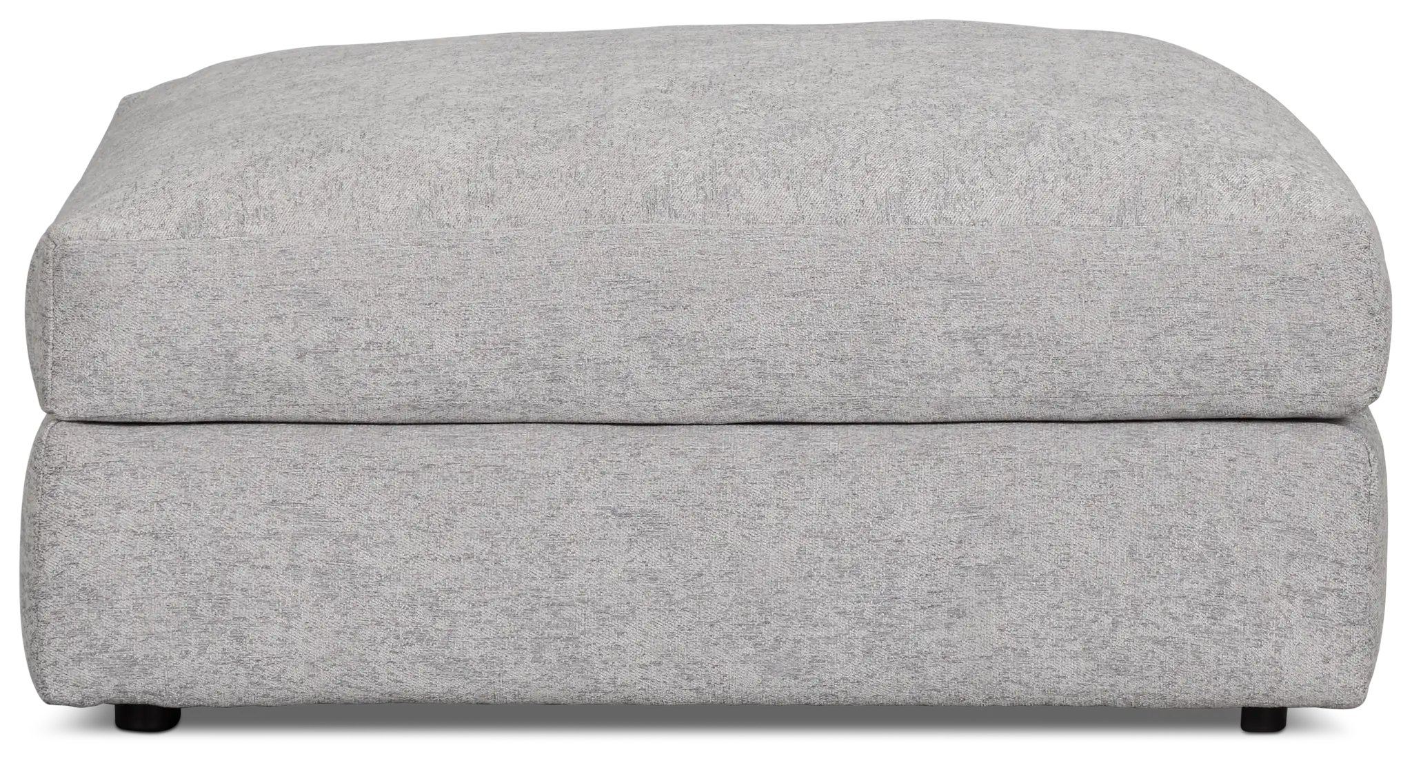 Calista Pewter Fabric Cocktail Ottoman Calista Pewter Fabric Cocktail Ottoman