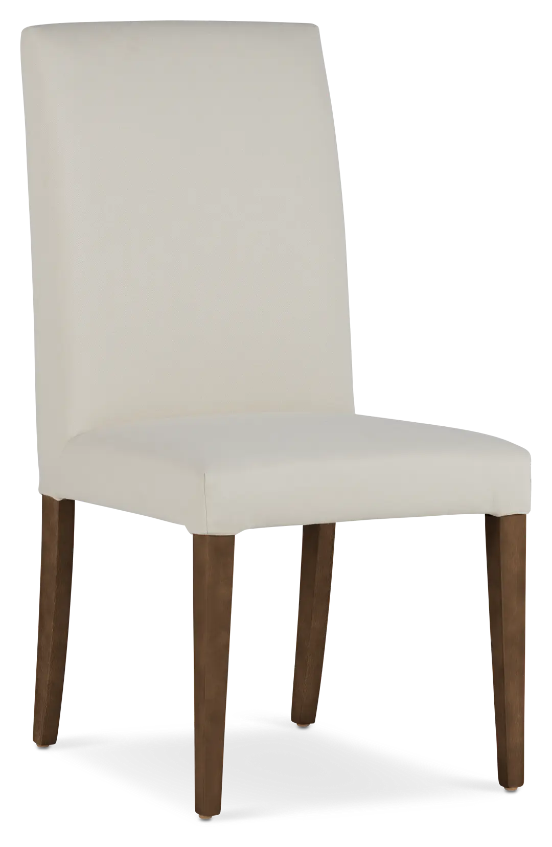 Destination Light Gray Short Slipcover Chair With Medium-tone Leg Destination Light Gray Short Slipcover Chair With Medium-tone Leg
