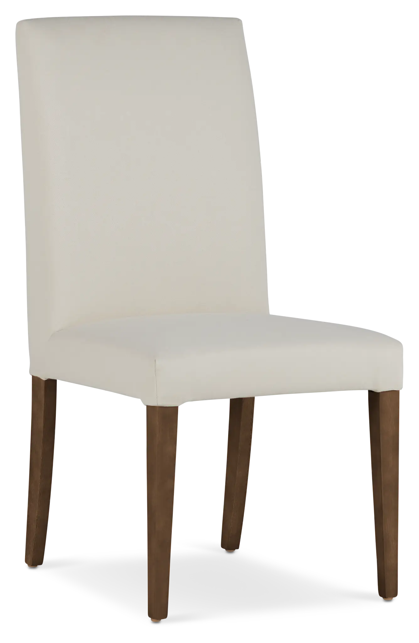 Destination Light Gray Short Slipcover Chair With Medium-tone Leg Destination Light Gray Short Slipcover Chair With Medium-tone Leg