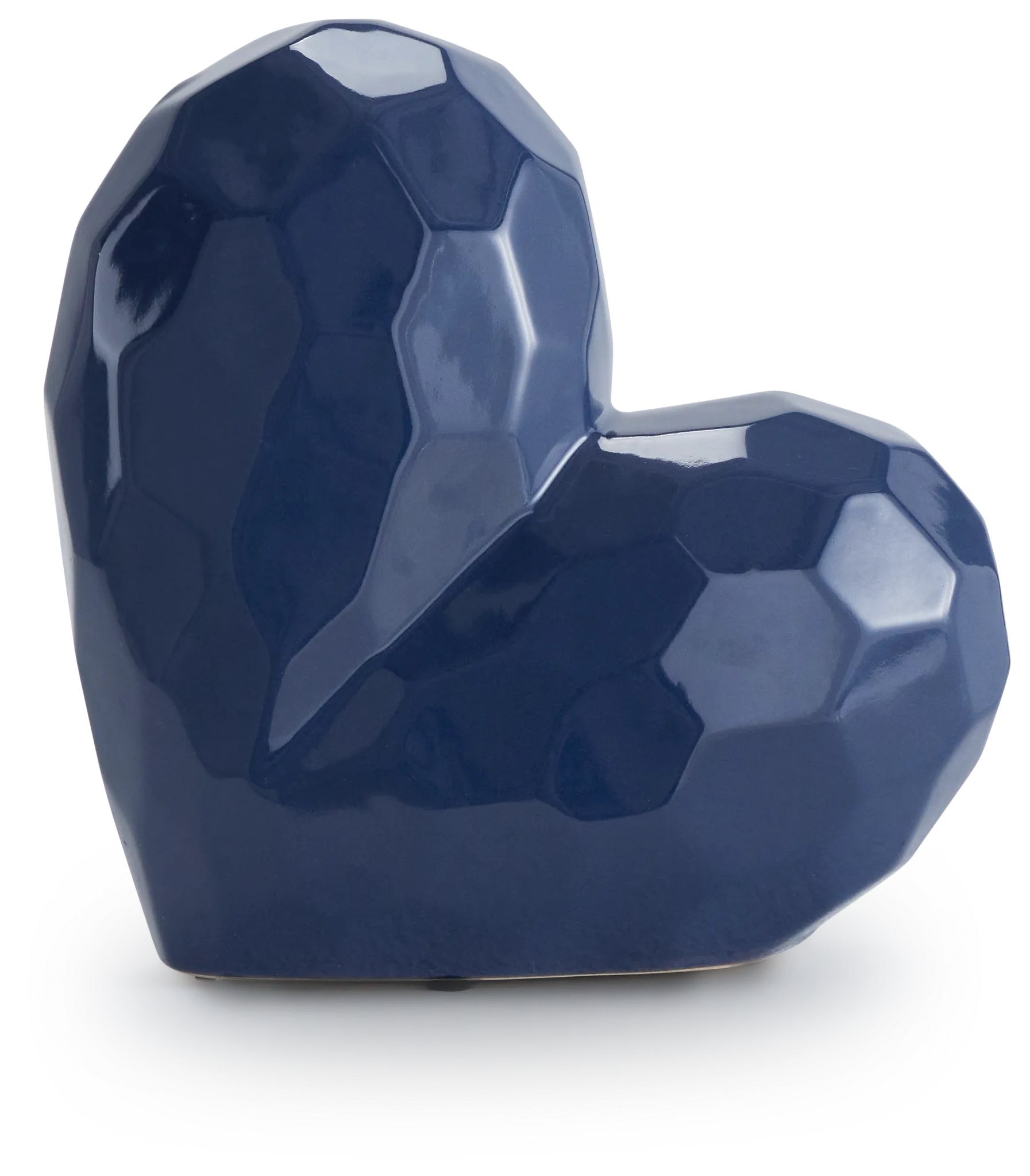 Heart Dark Blue Small Sculpture