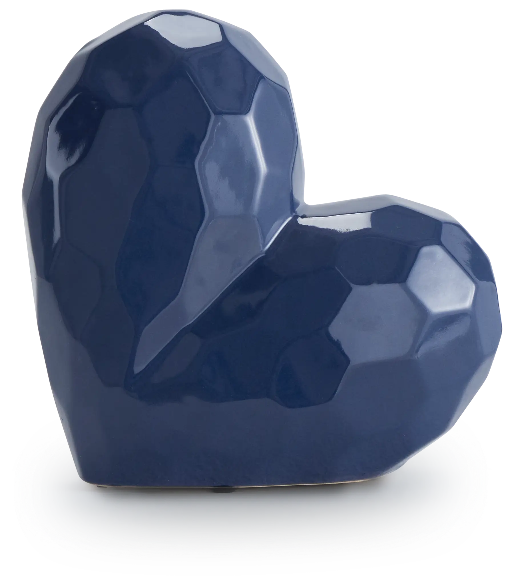 Heart Dark Blue Small Sculpture Heart Dark Blue Small Sculpture