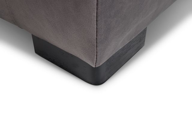 Bohan Black Leather Large Two-arm Sectional (8)