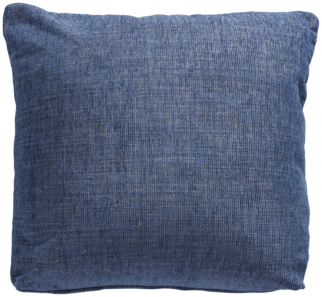 Davis Dark Blue 18" Accent Pillow Davis Dark Blue 18" Accent Pillow