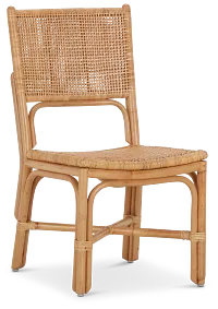 Oahu Light Tone Woven Side Chair
