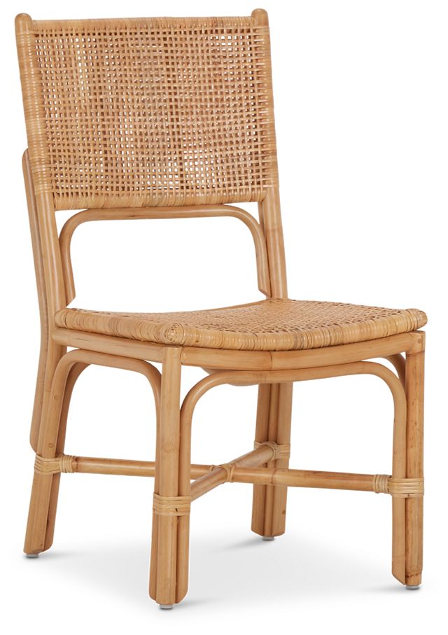 Oahu Light Tone Woven Side Chair