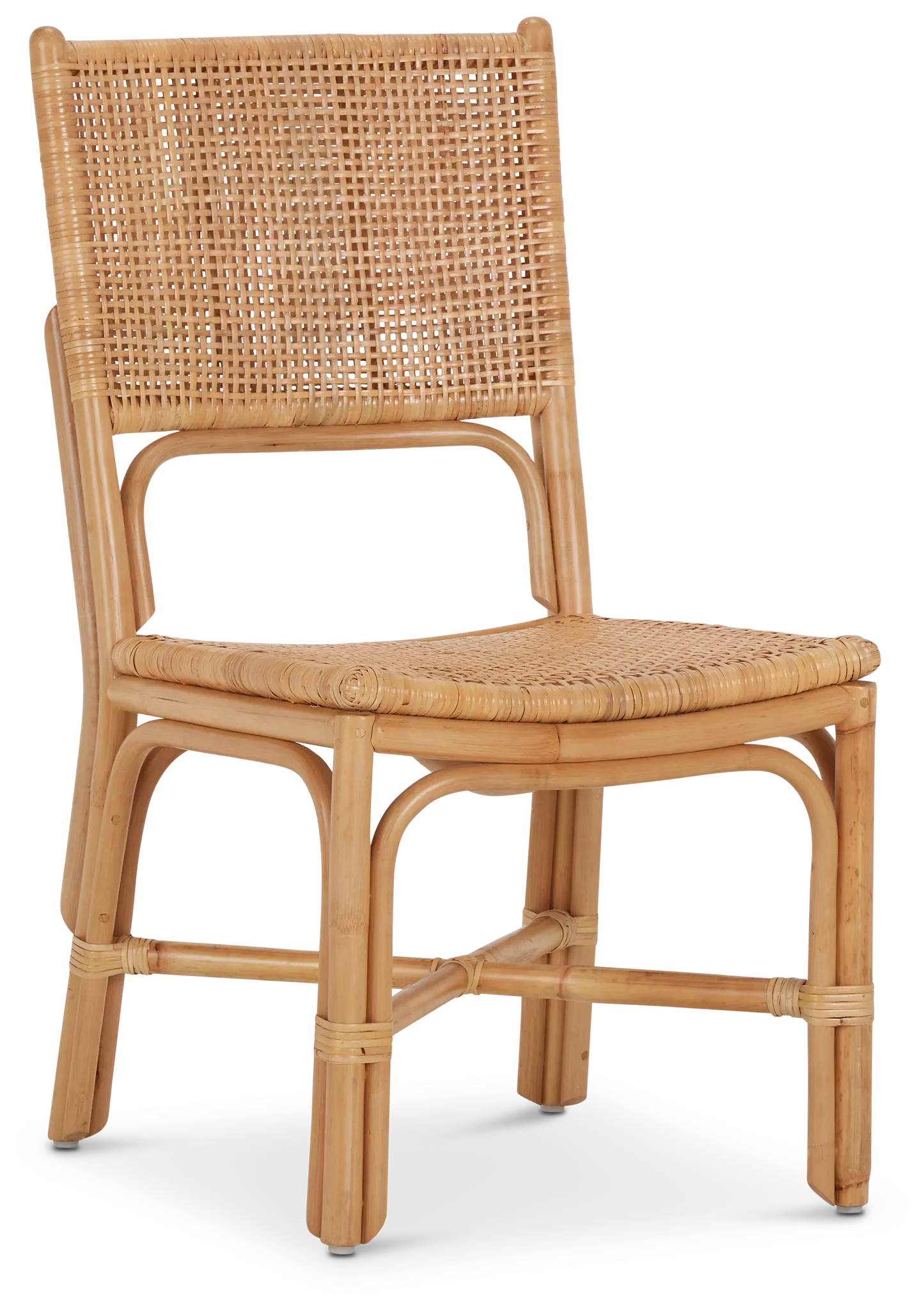Oahu Light Tone Woven Side Chair