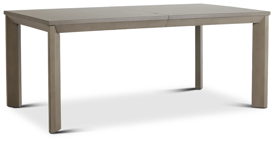 Zurich Gray Rectangular Table