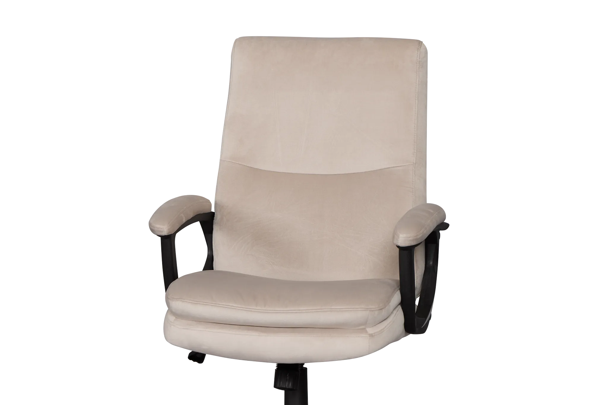 Krista Taupe Fabric Upholstered Desk Chair