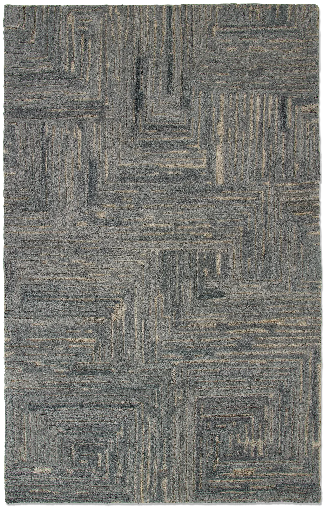 Blaze Gray 8x10 Area Rug