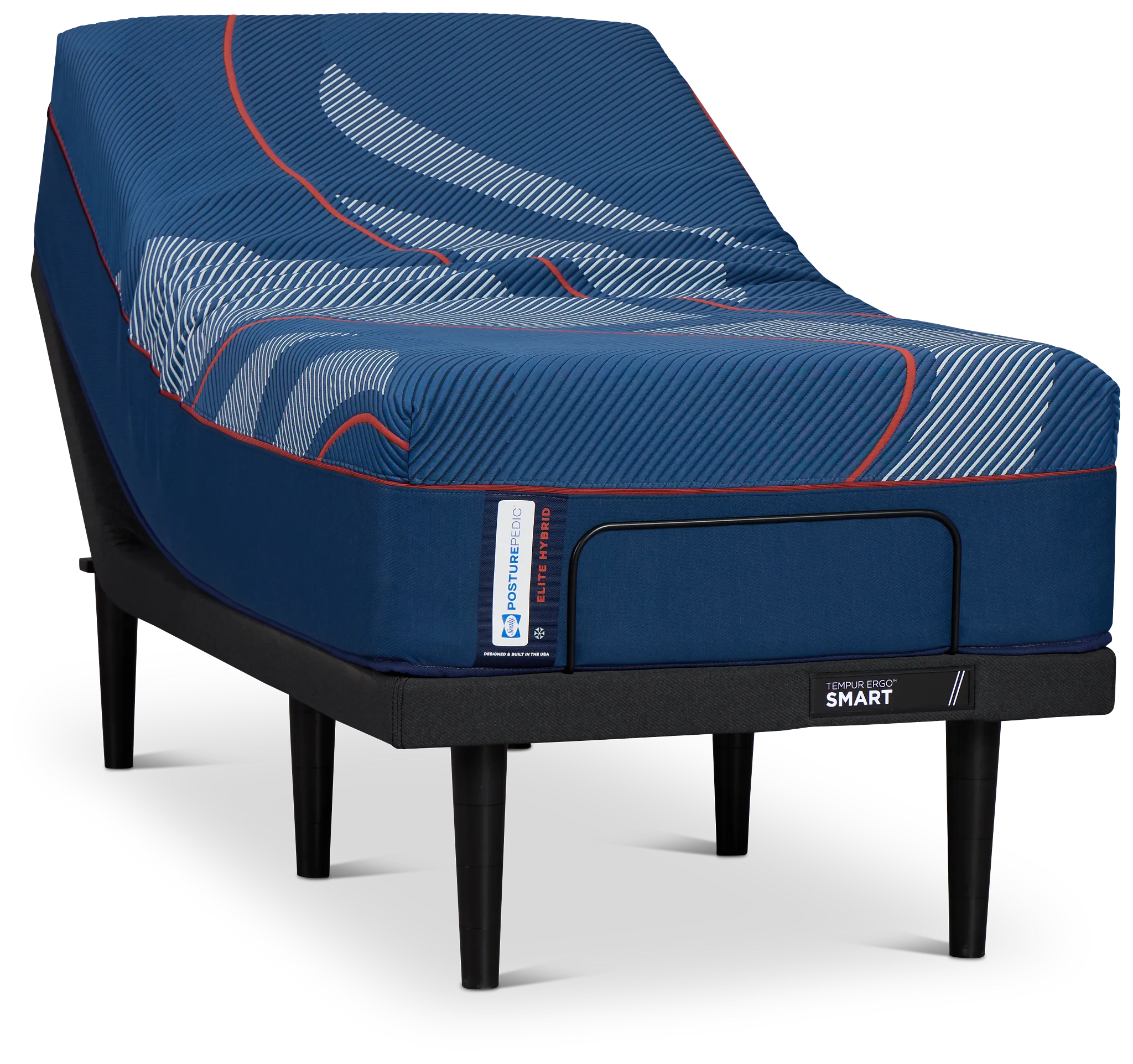 Posturepedic Elite Hybrid Brenham 2 Soft Ergo Smart Adjustable Mattress Set