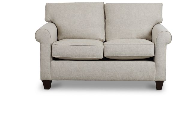 Cameron Beige Fabric Loveseat