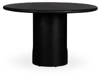 Soho Black Round Table