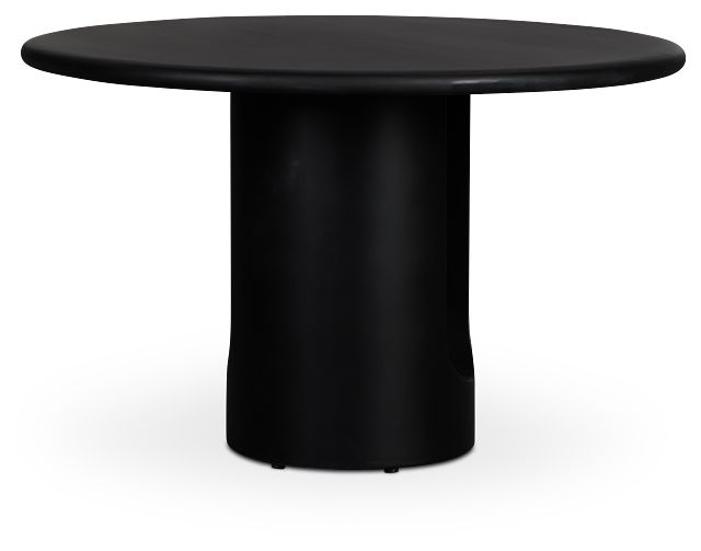 Soho Black Round Table