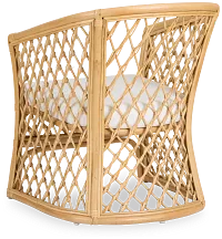 Aloha Light Tone Woven Accent Chair