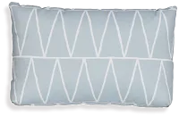 Terrain Light Blue Lumbar Indoor/outdoor Accent Pillow