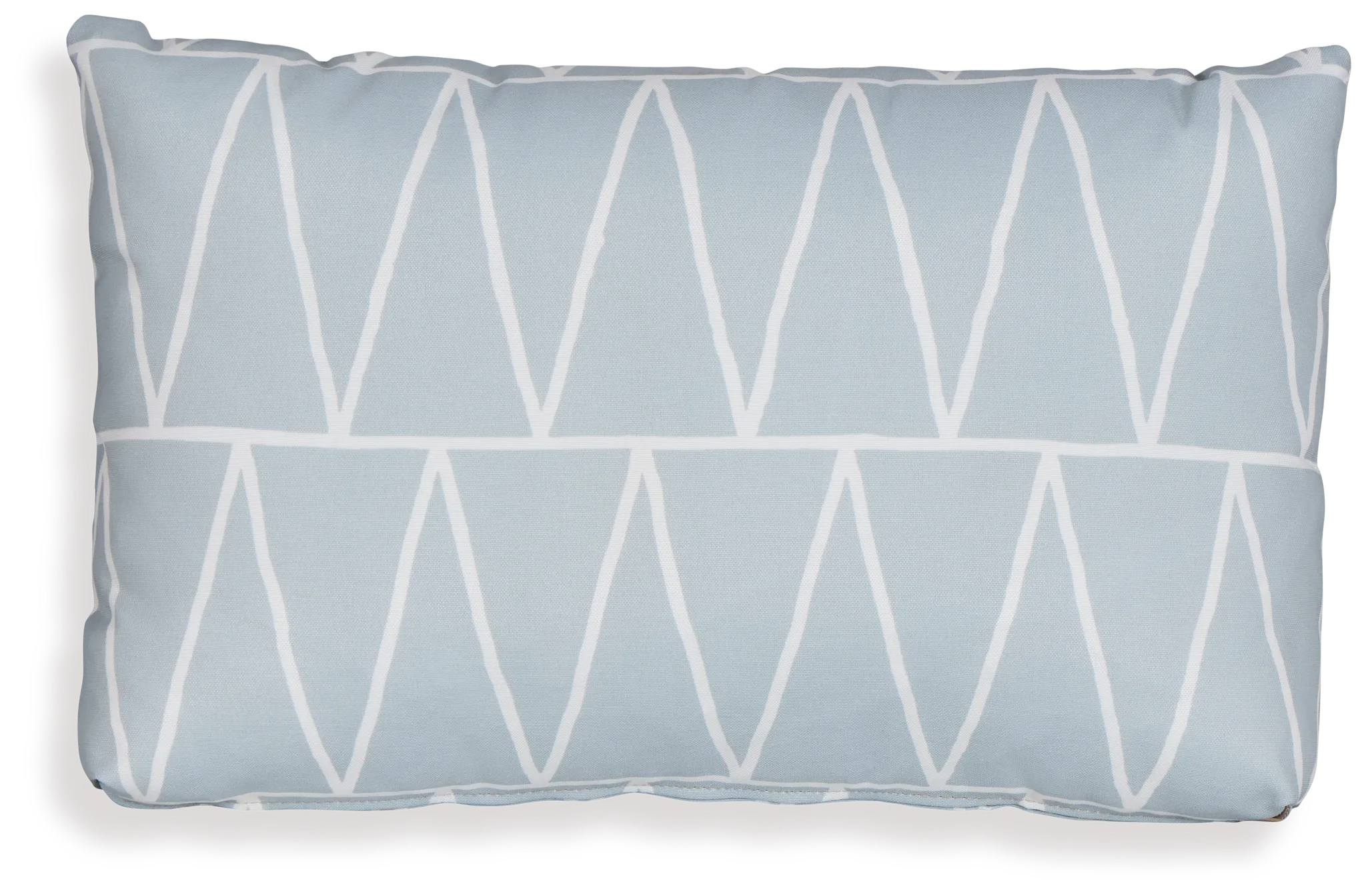 Terrain Light Blue Lumbar Indoor/outdoor Accent Pillow