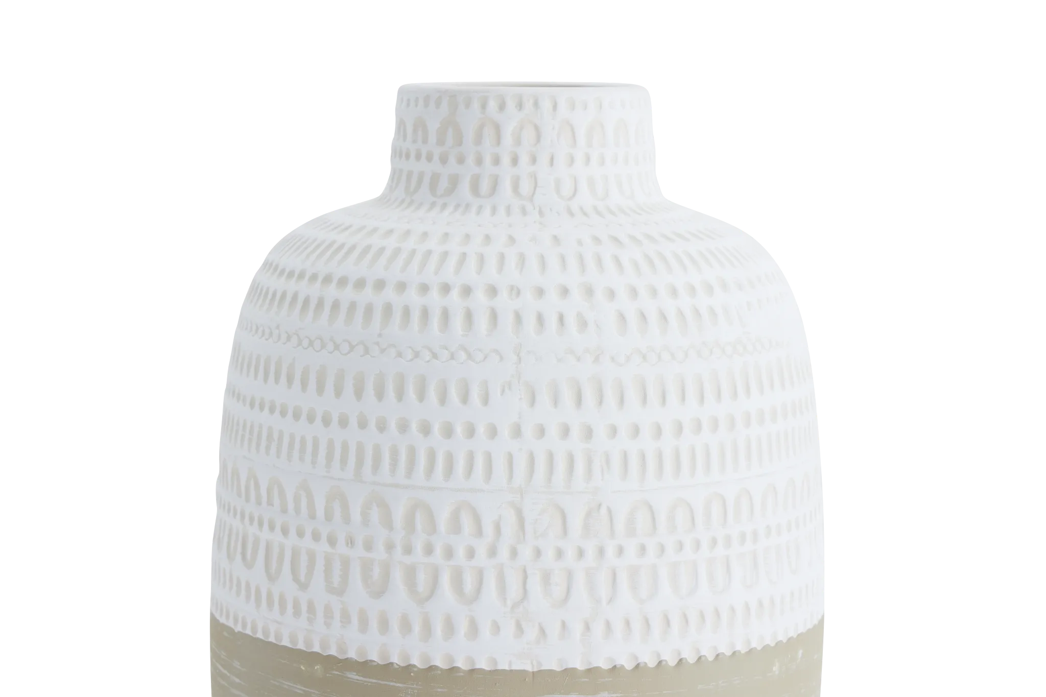 Leif Beige Large Vase