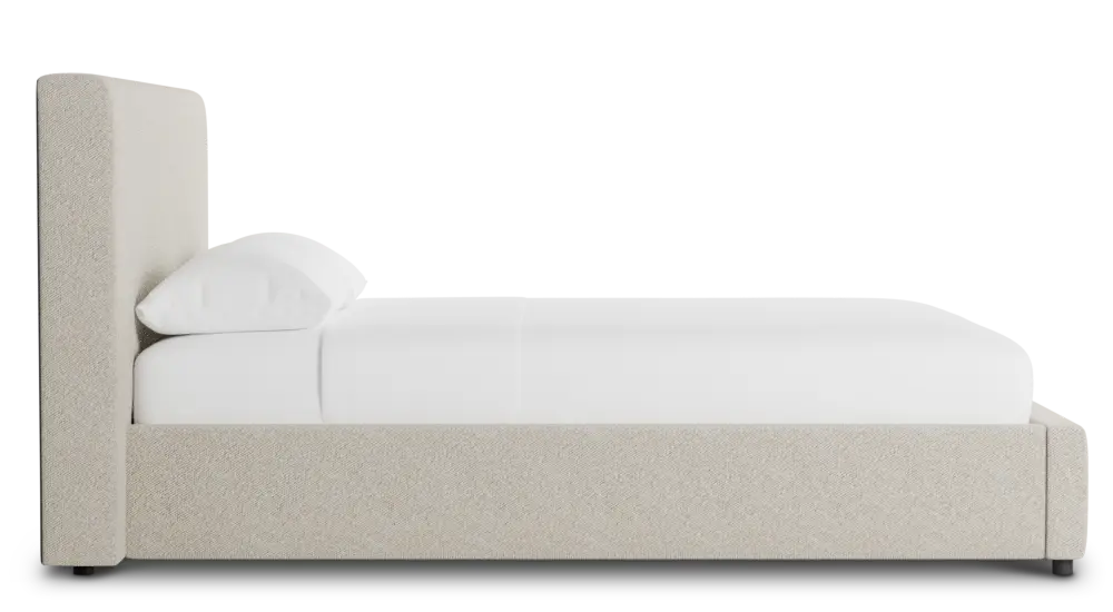 Grayton Gellar Green 44" Upholstered Platform Bed Grayton Gellar Green 44" Upholstered Platform Bed