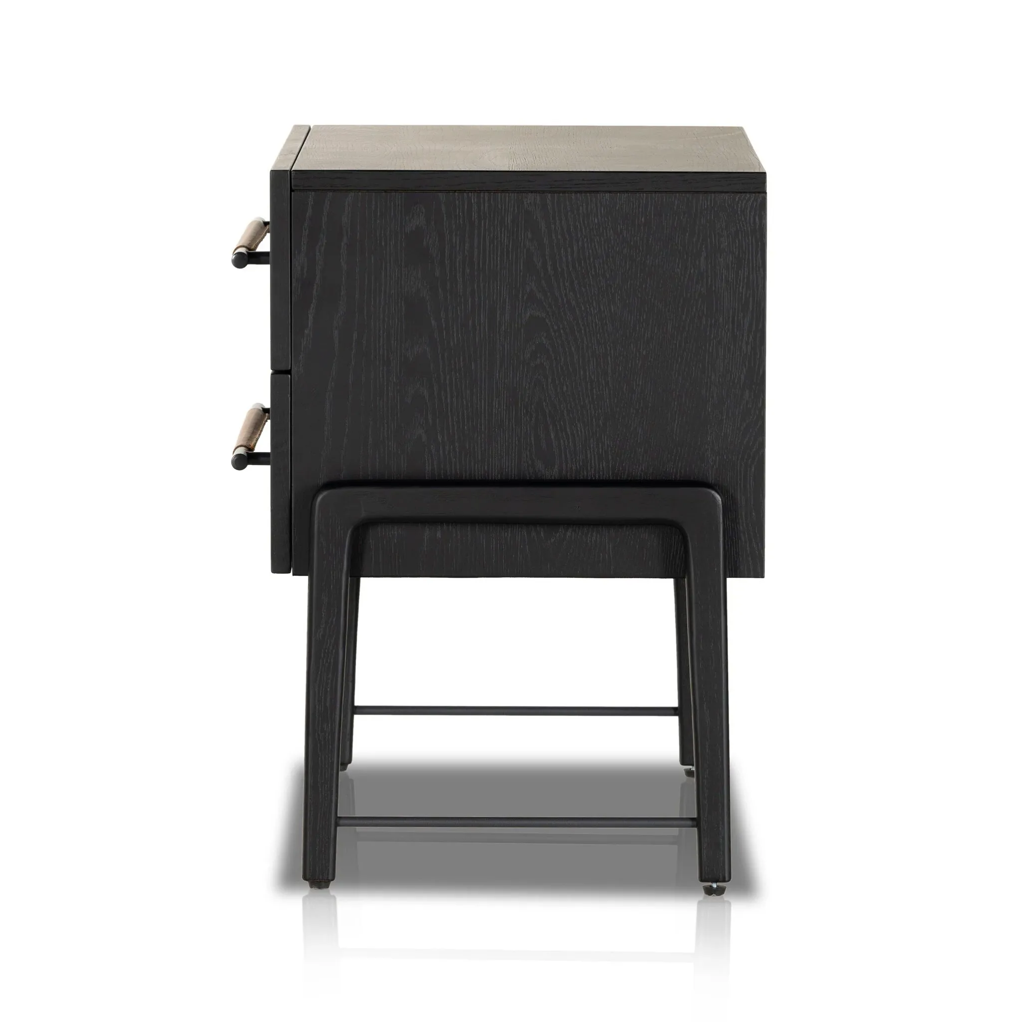 Four Hands Rosedale Black Nightstand