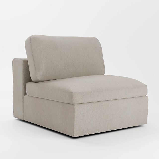 Destin Revenue Beige Fabric Swivel Chair