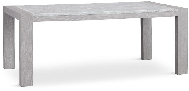 Mckinney Gray Marble Rectangular Table (2)