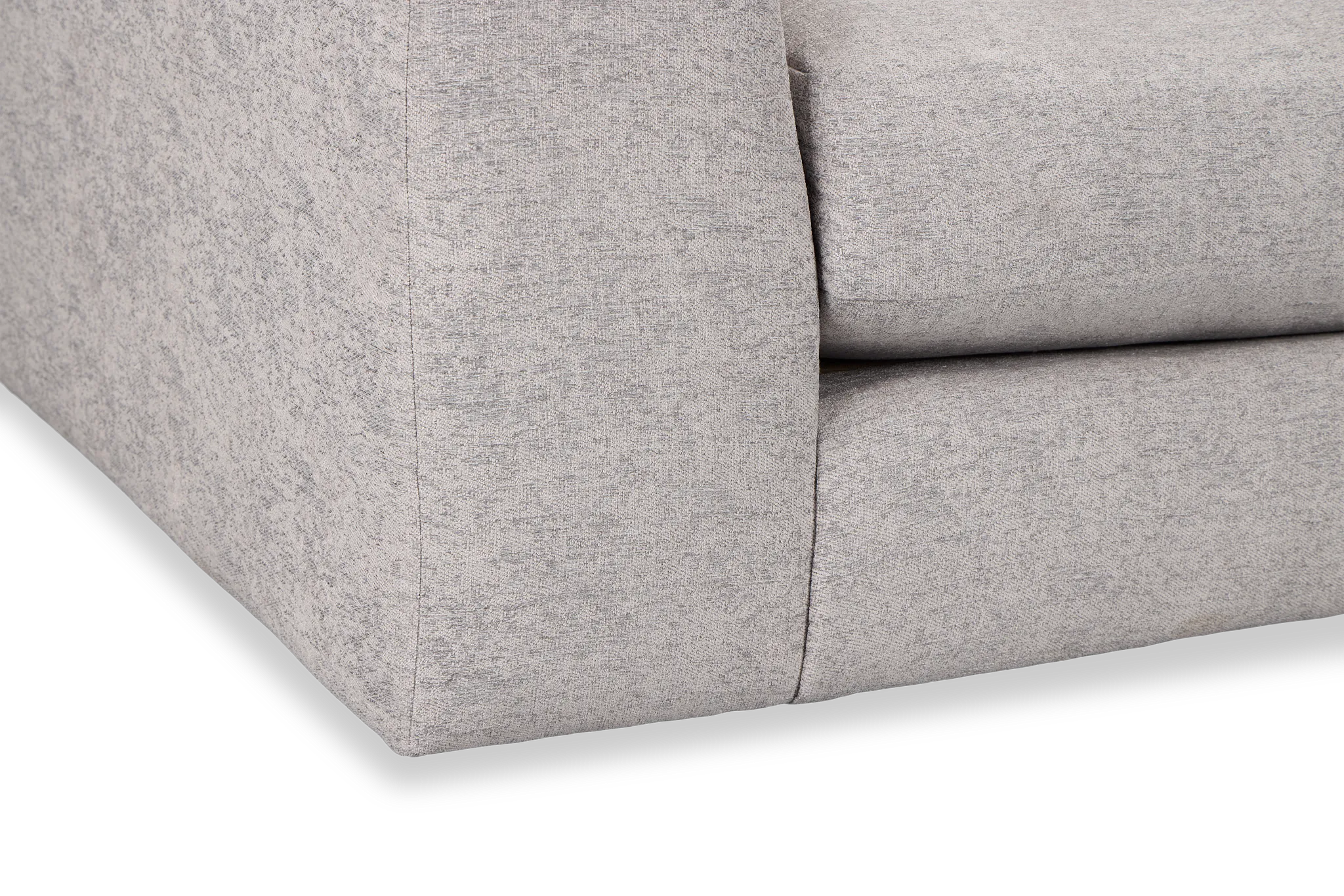 Calista Pewter Fabric Sofa