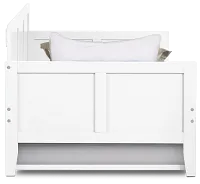 Charleston White Panel Trundle Bed