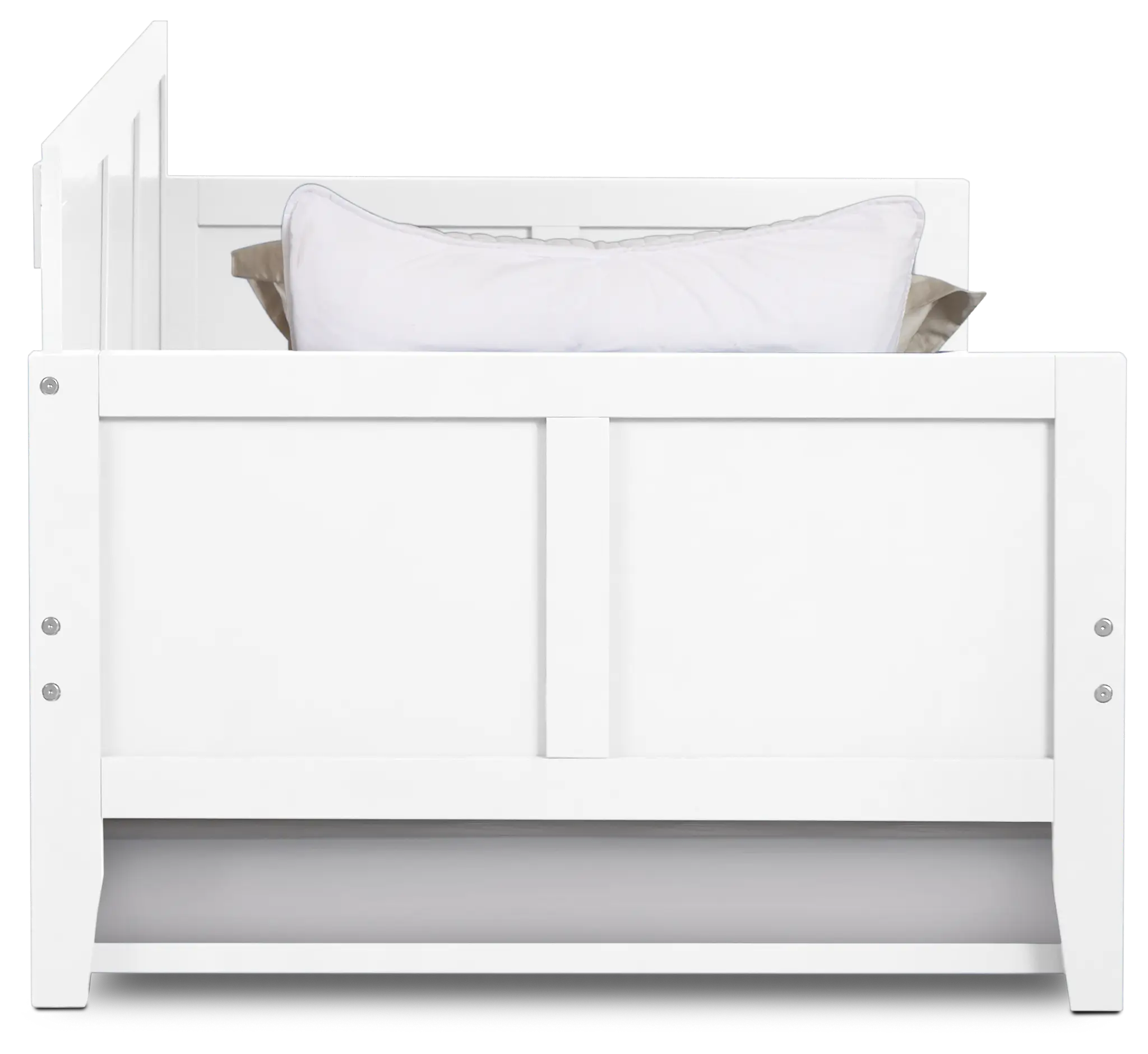 Charleston White Panel Trundle Bed Charleston White Panel Trundle Bed